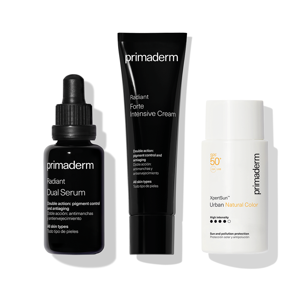 Pack Radiant Dual Serum + Radiant Forte Intensive Cream + Urban High Intensity